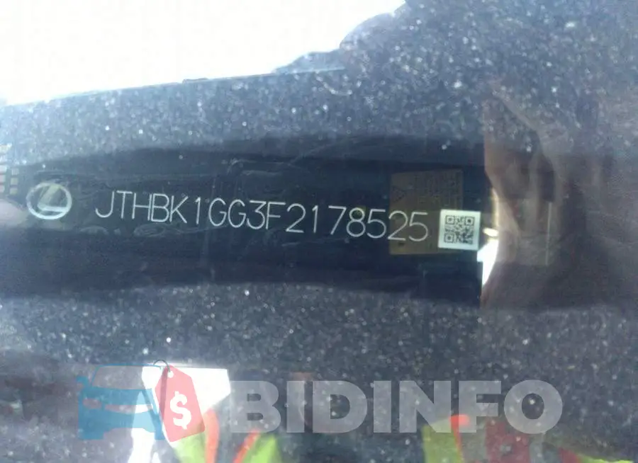 JTHBK1GG3F2178525 Photo# 9