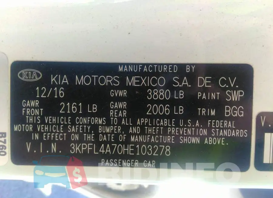 3KPFL4A70HE103278 Photo# 9
