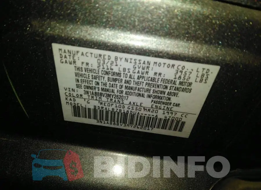3N1AB8BV3MY262017 Photo# 9