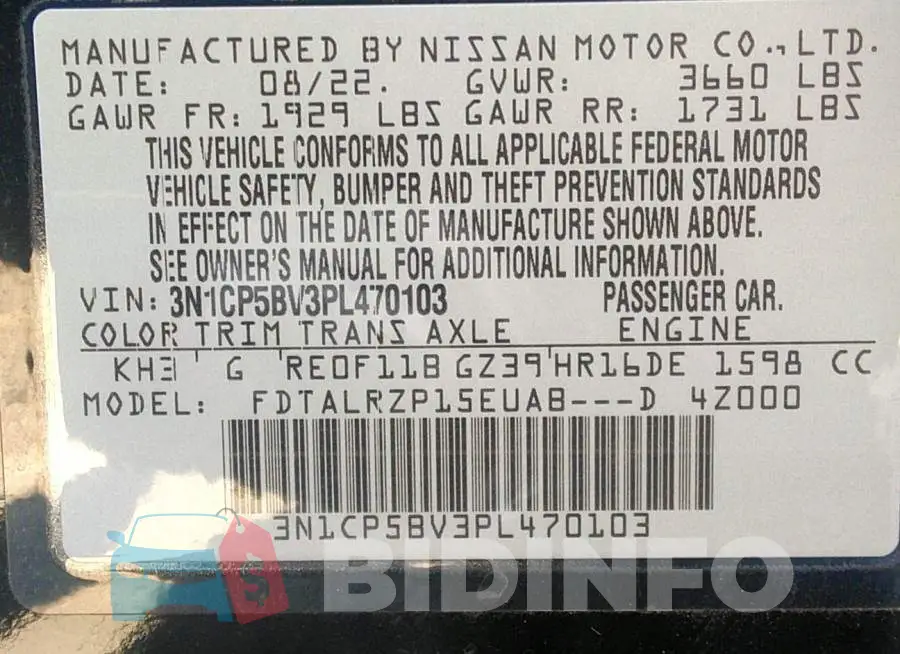 3N1CP5BV3PL470103 Photo# 9