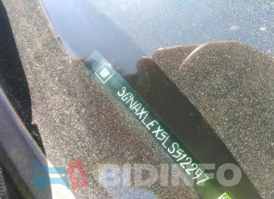 3GNAXLEX5LS512297 Photo# 9