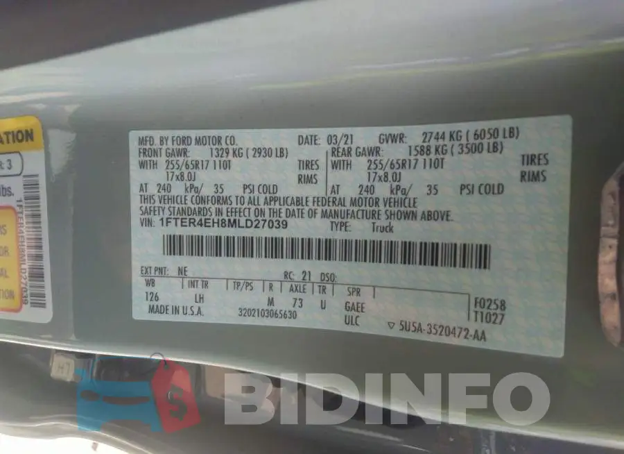 1FTER4EH8MLD27039 Photo# 9