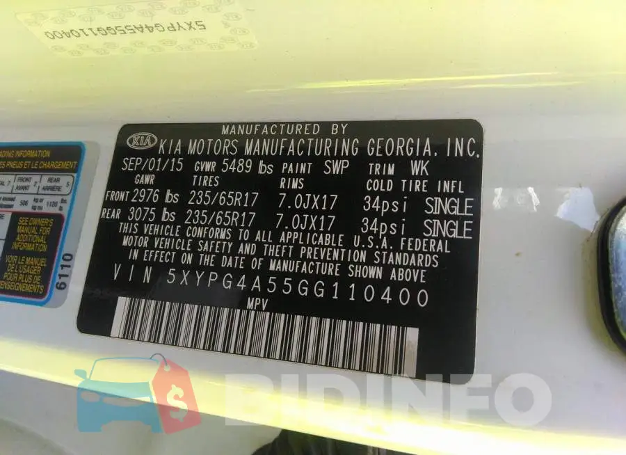 5XYPG4A55GG110400 Photo# 9
