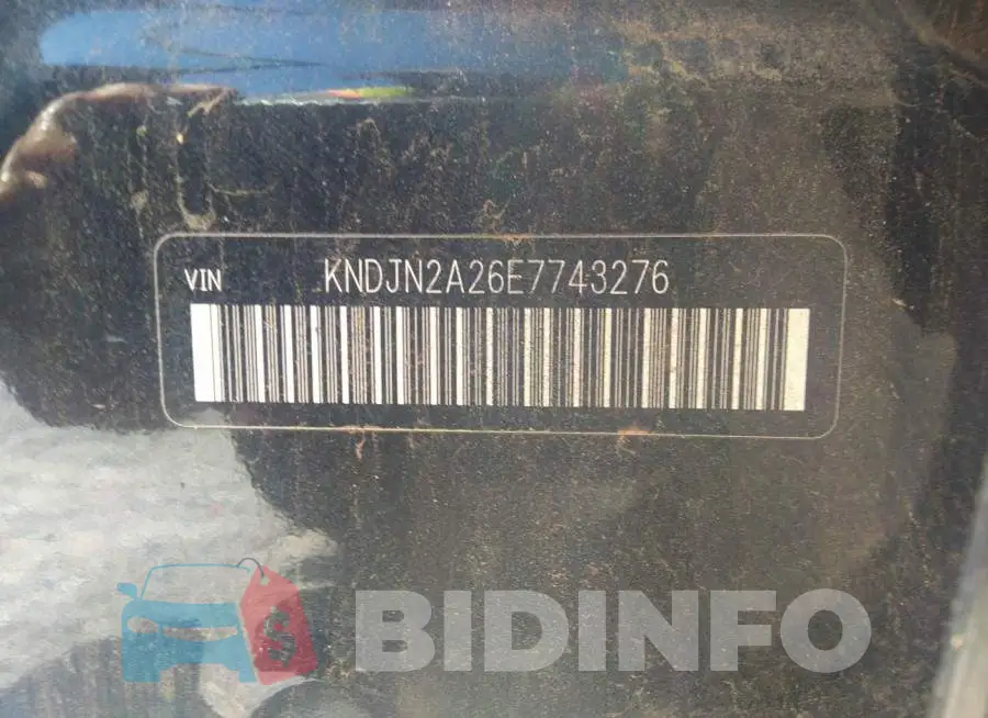 KNDJN2A26E7743276 Photo# 9