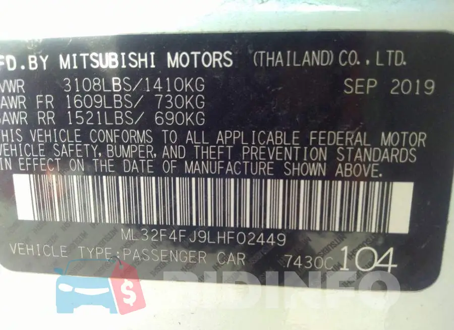 ML32F4FJ9LHF02449 Photo# 9
