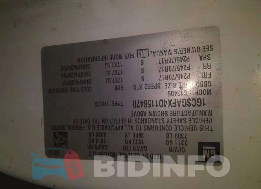 1GCSGAFX4D1158470 Photo# 9