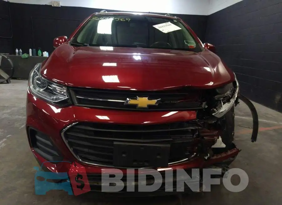 Chevrolet Trax 2019 Red AUTOMATIC 1.4L | 3GNCJLSB1KL276520 | Bidinfo APP