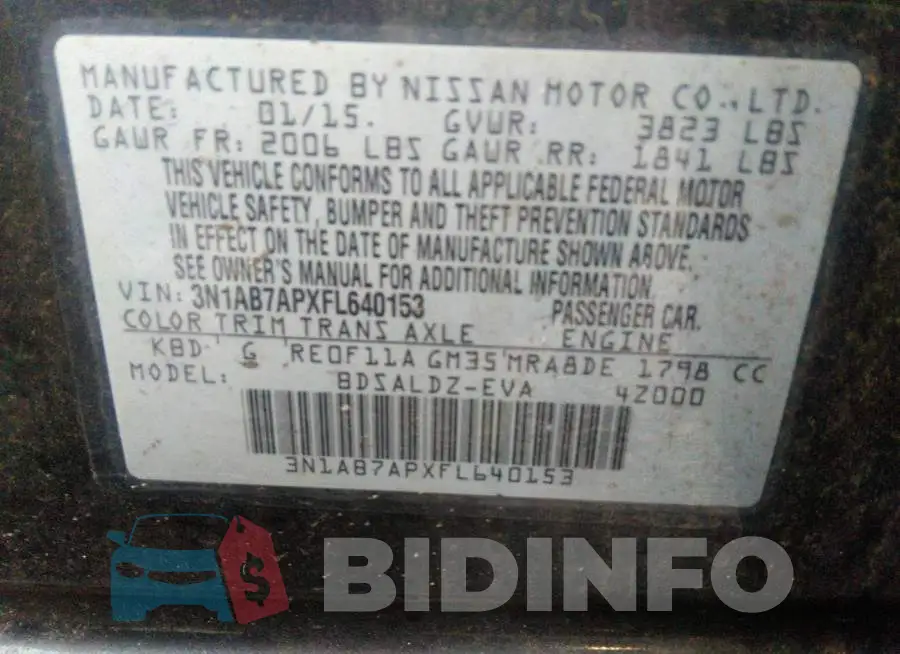 3N1AB7APXFL640153 Photo# 9