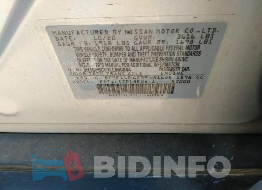3N1CP5CV1LL560844 Photo# 9
