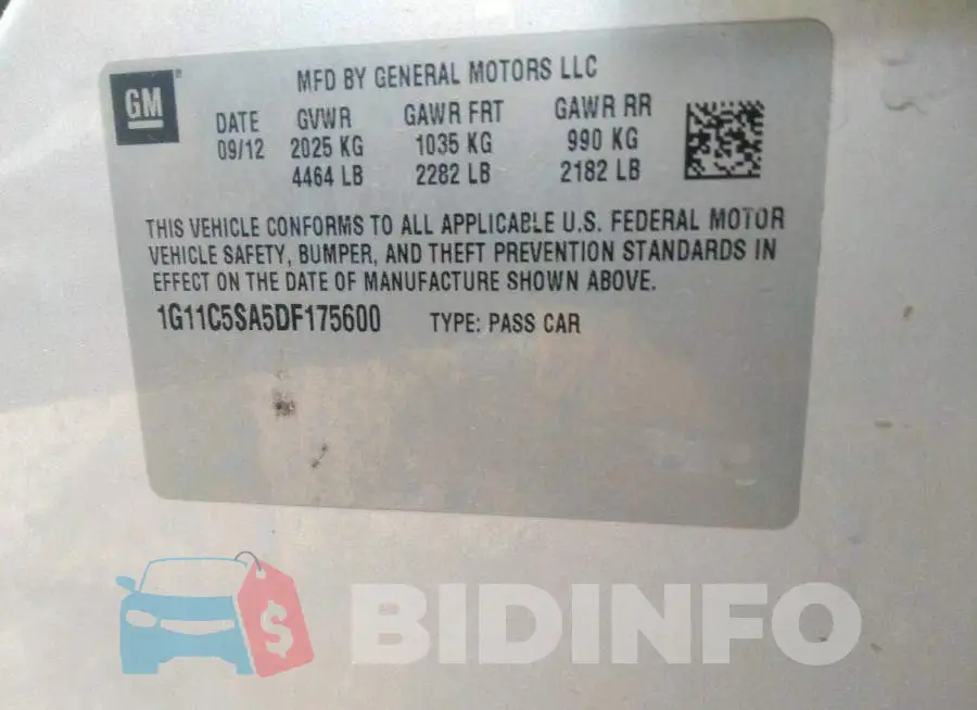 1G11C5SA5DF175600 Photo# 9
