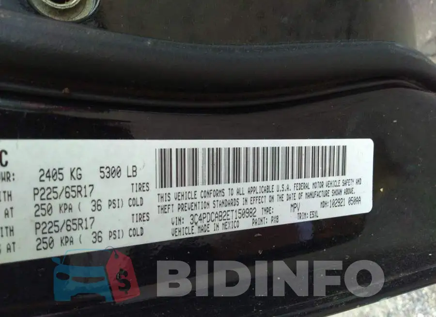 3C4PDCAB2ET150982 Photo# 9