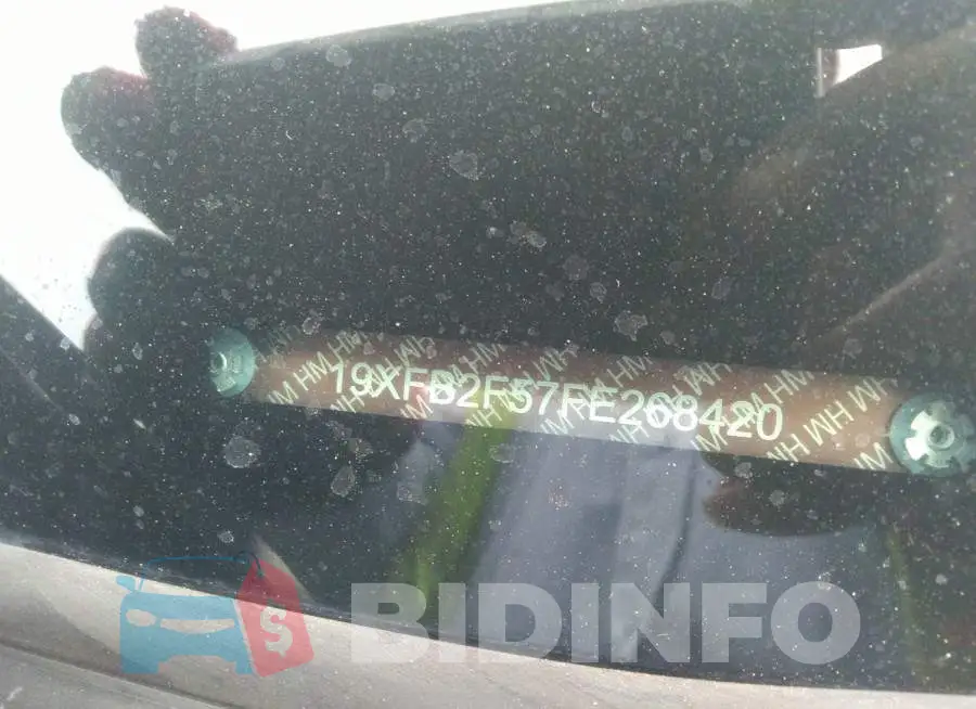 19XFB2F57FE268420 Photo# 9