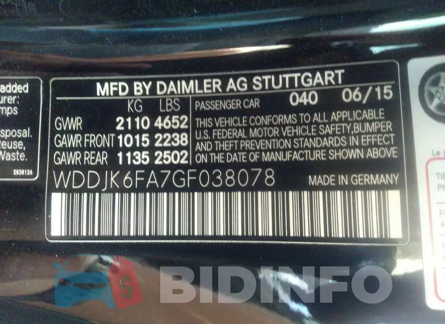 WDDJK6FA7GF038078 Photo# 9