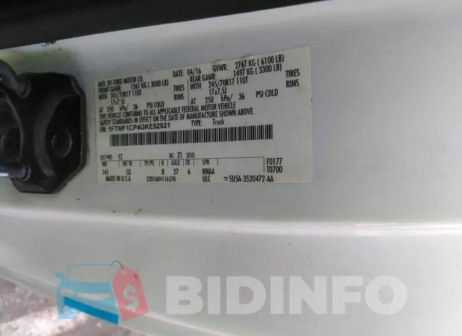 1FTMF1CP4GKE52921 Photo# 9
