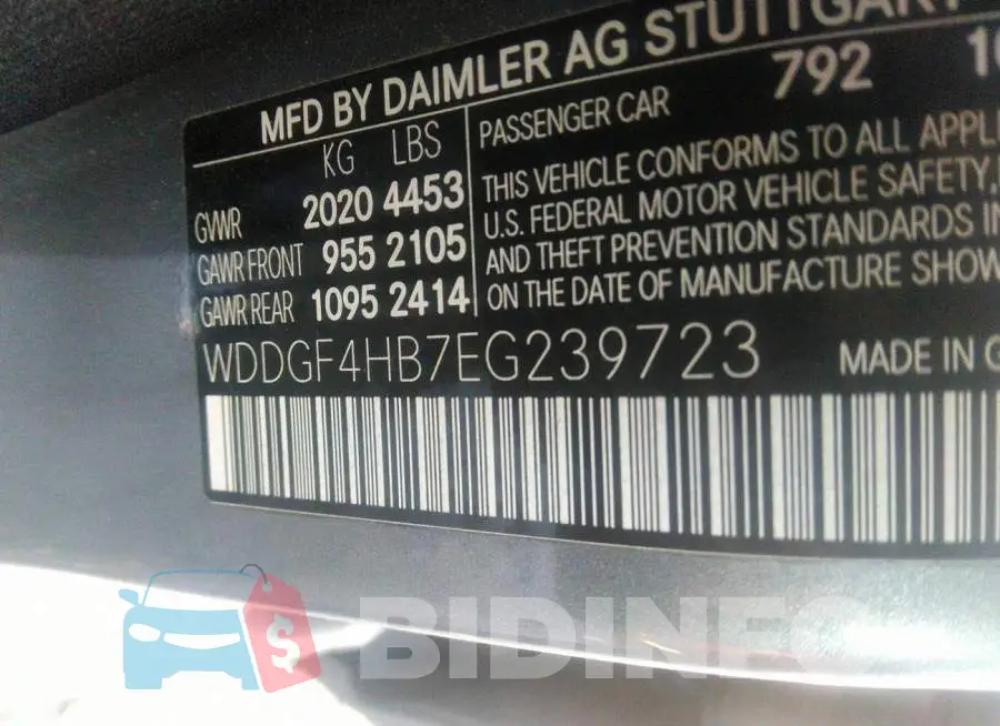 WDDGF4HB7EG239723 Photo# 9