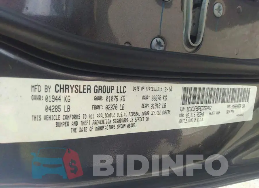 1C3CDFBB7ED767402 Photo# 9