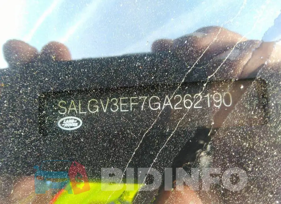SALGV3EF7GA262190 Photo# 9