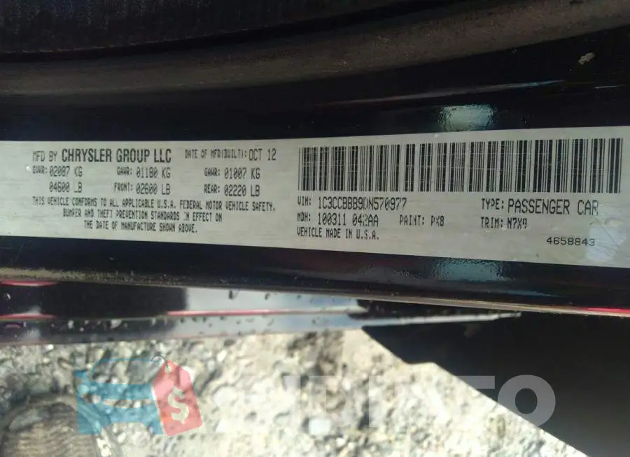 1C3CCBBB9DN570977 Photo# 9
