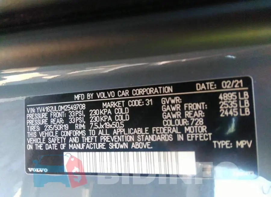 YV4162UL0M2549708 Photo# 9