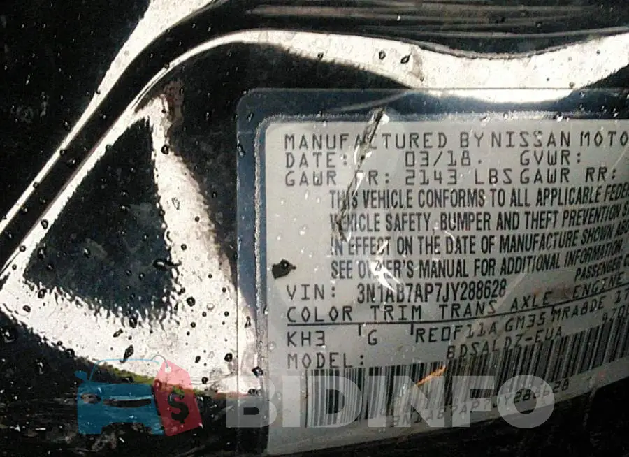 3N1AB7AP7JY288628 Photo# 9