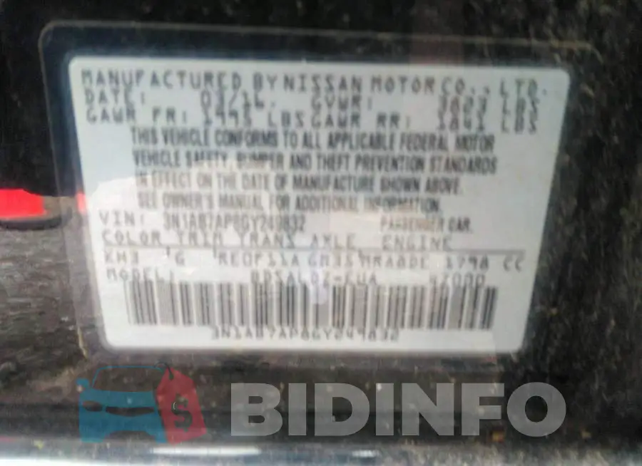 3N1AB7AP8GY249832 Photo# 9