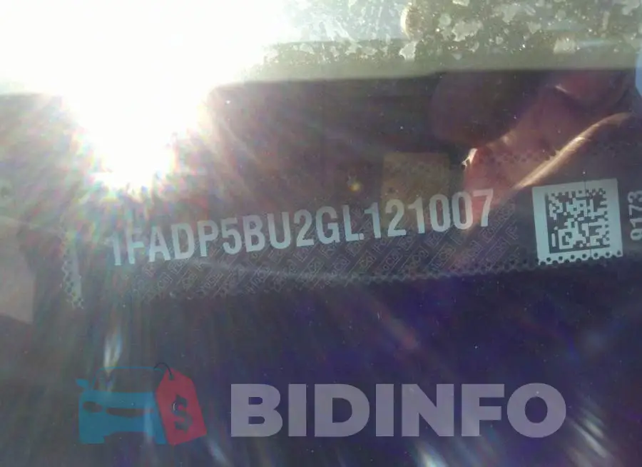 1FADP5BU2GL121007 Photo# 9