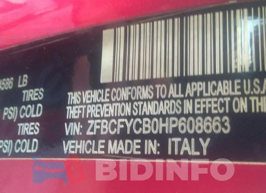 ZFBCFYCB0HP608663 Photo# 9