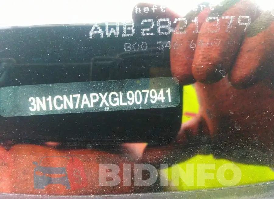 3N1CN7APXGL907941 Photo# 9