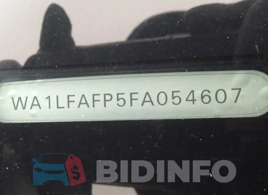 WA1LFAFP5FA054607 Photo# 9