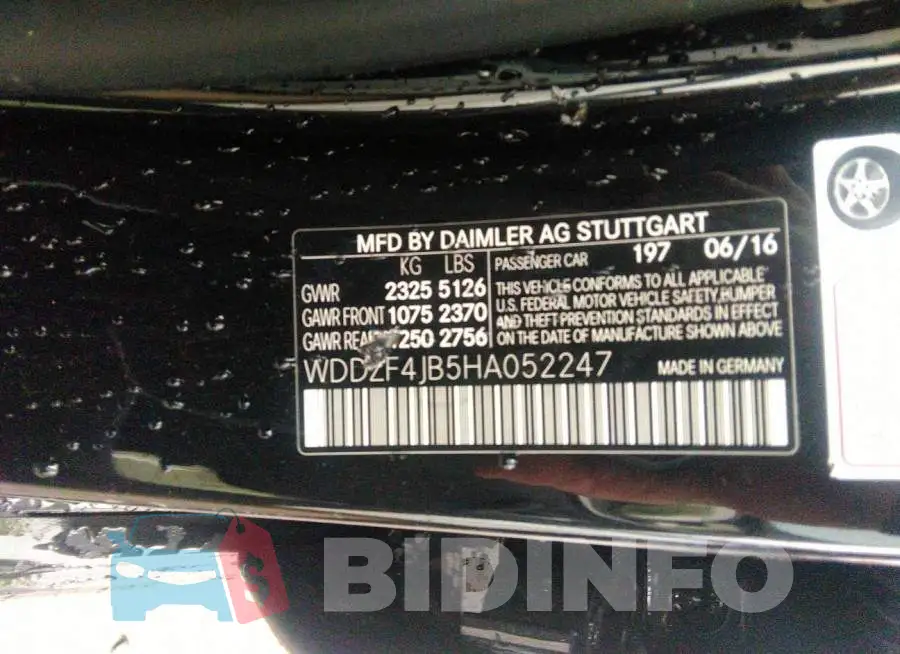 WDDZF4JB5HA052247 Photo# 9