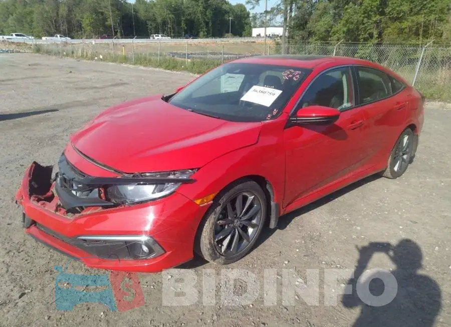 2HGFC1F71KH650077 Photo# 2