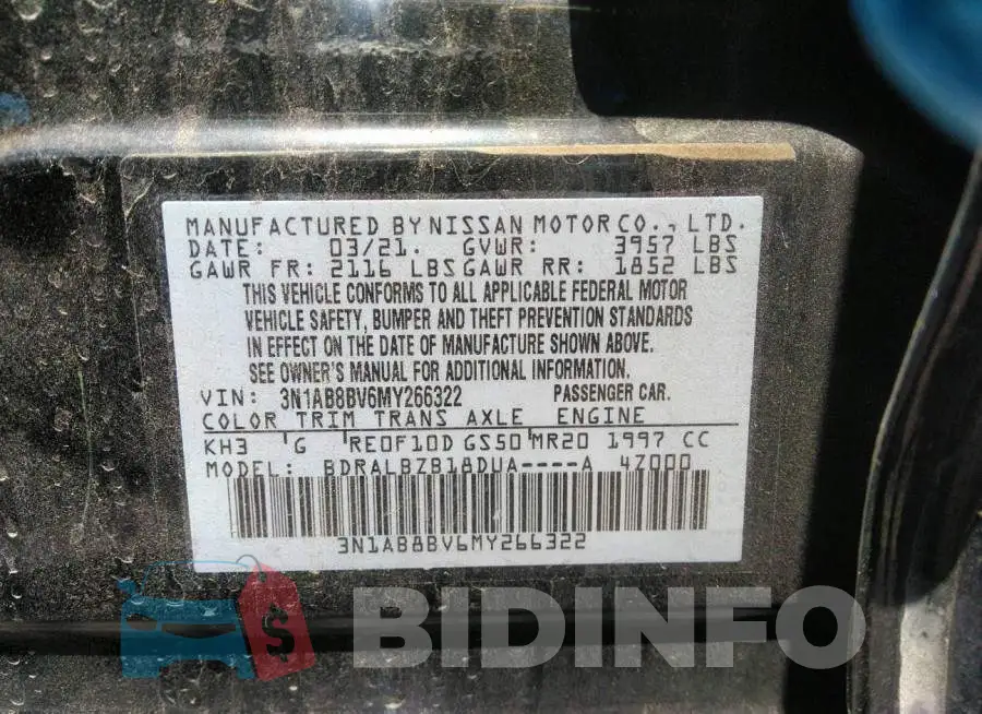 3N1AB8BV6MY266322 Photo# 9