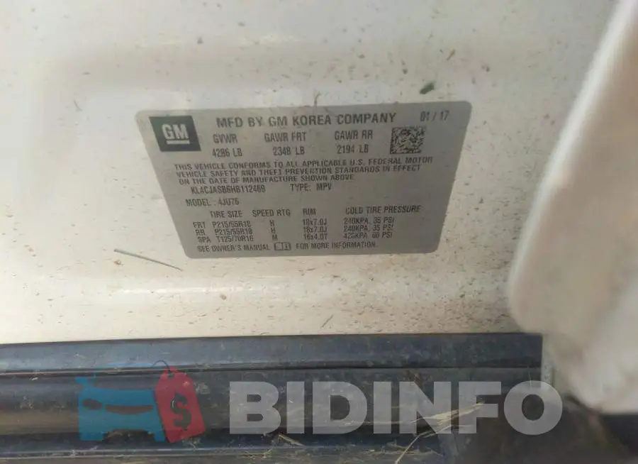 KL4CJASB6HB112469 Photo# 9