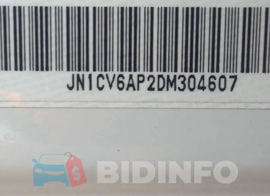 JN1CV6AP2DM304607 Photo# 9