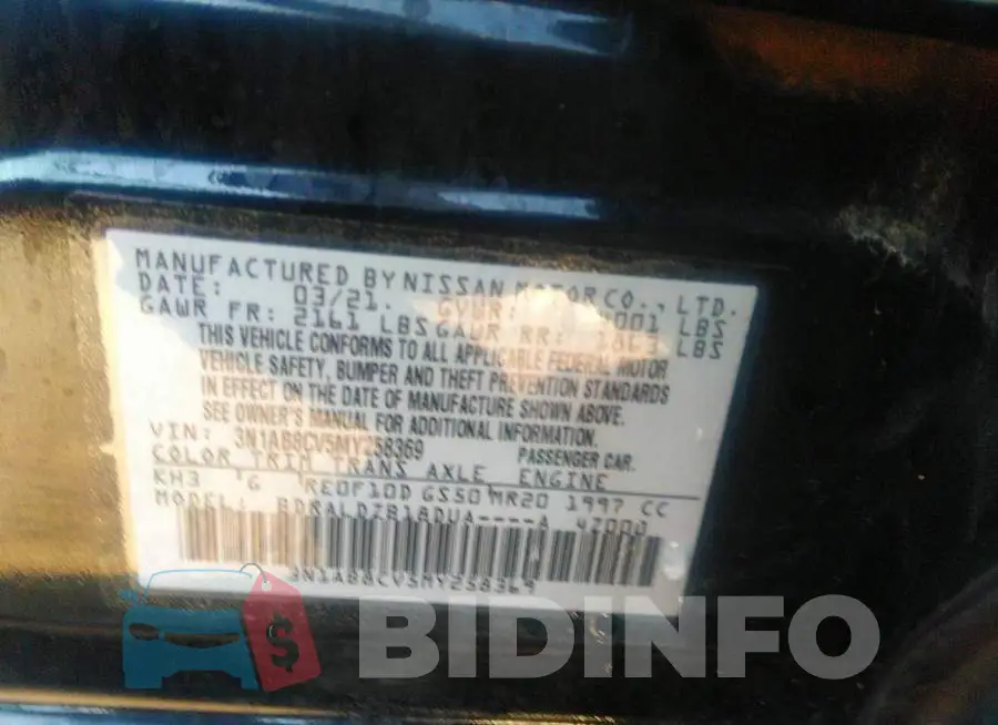 3N1AB8CV5MY258369 Photo# 9