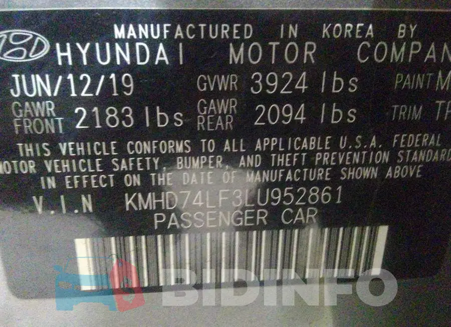 KMHD74LF3LU952861 Photo# 9