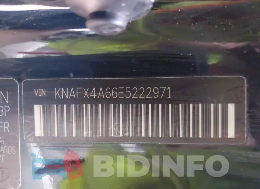 KNAFX4A66E5222971 Photo# 9