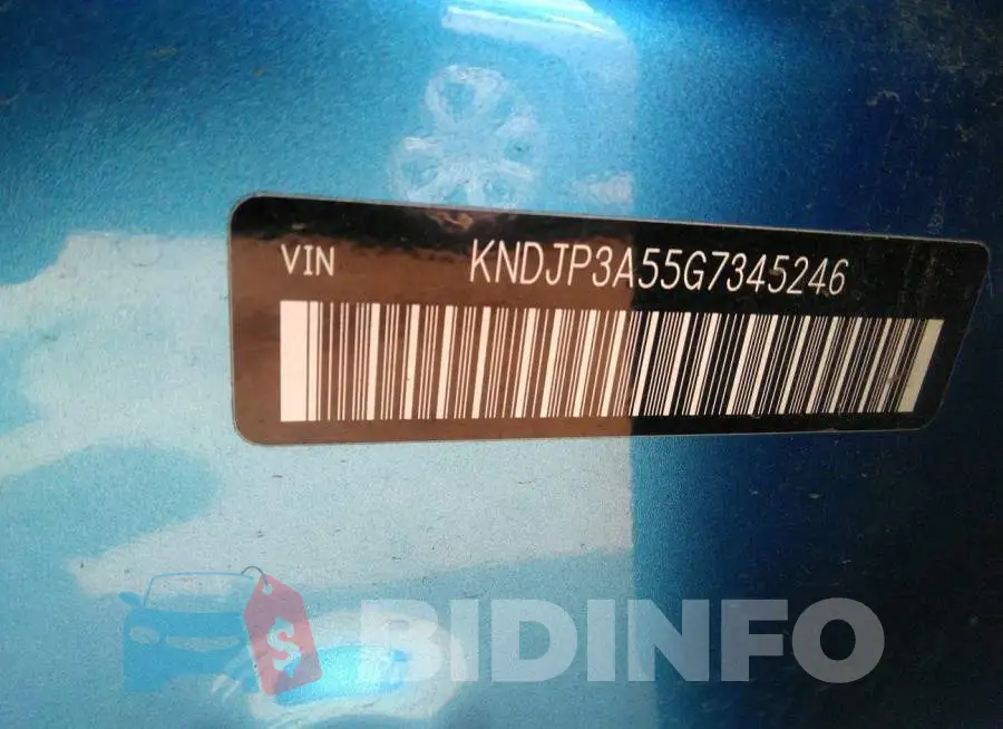 KNDJP3A55G7345246 Photo# 9