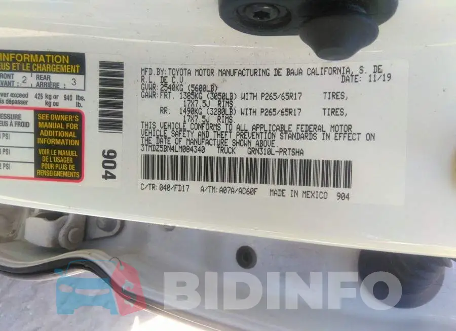 3TMDZ5BN4LM084340 Photo# 9