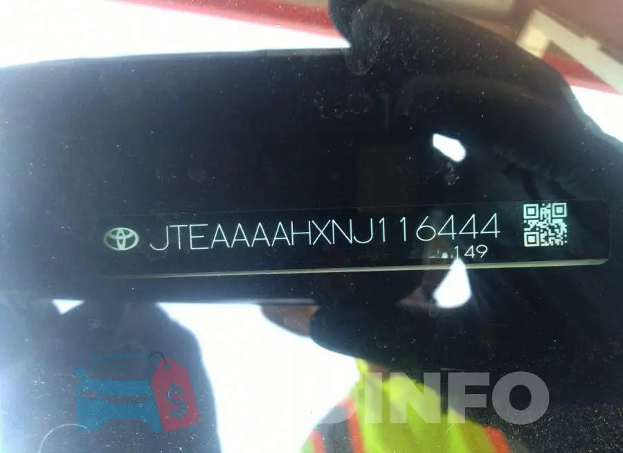 JTEAAAAHXNJ116444 Photo# 9
