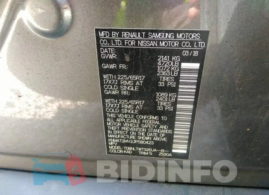KNMAT2MV2JP580423 Photo# 9