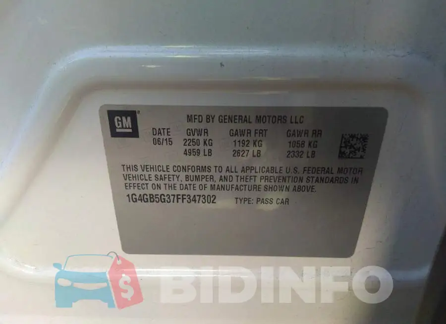 1G4GB5G37FF347302 Photo# 9
