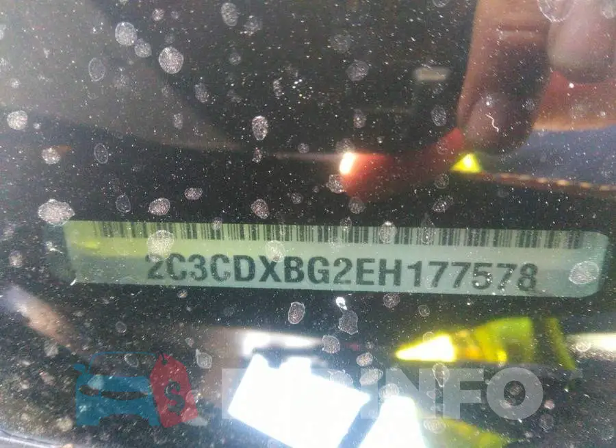 2C3CDXBG2EH177578 Photo# 9