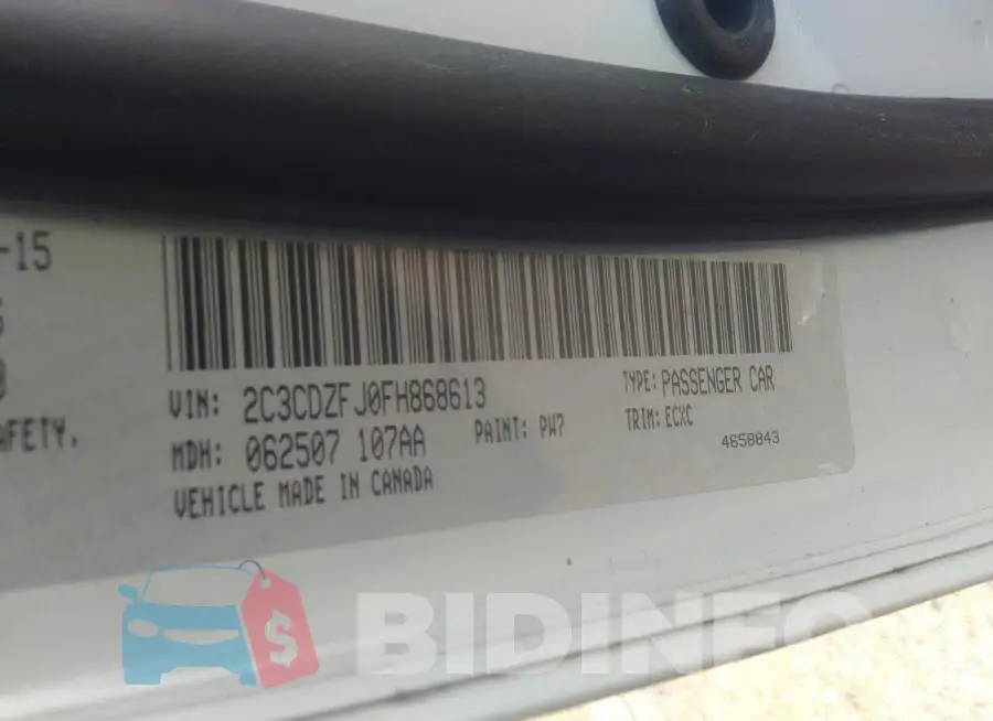 2C3CDZFJ0FH868613 Photo# 9