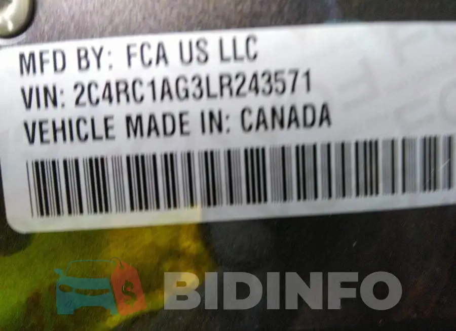 2C4RC1AG3LR243571 Photo# 9