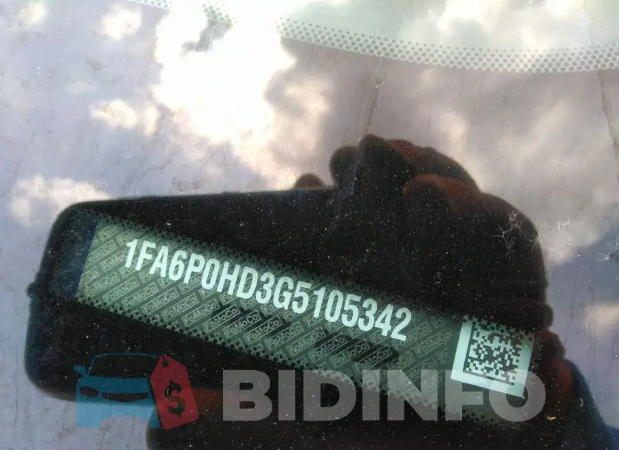 1FA6P0HD3G5105342 Photo# 9