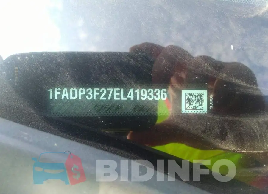 1FADP3F27EL419336 Photo# 9