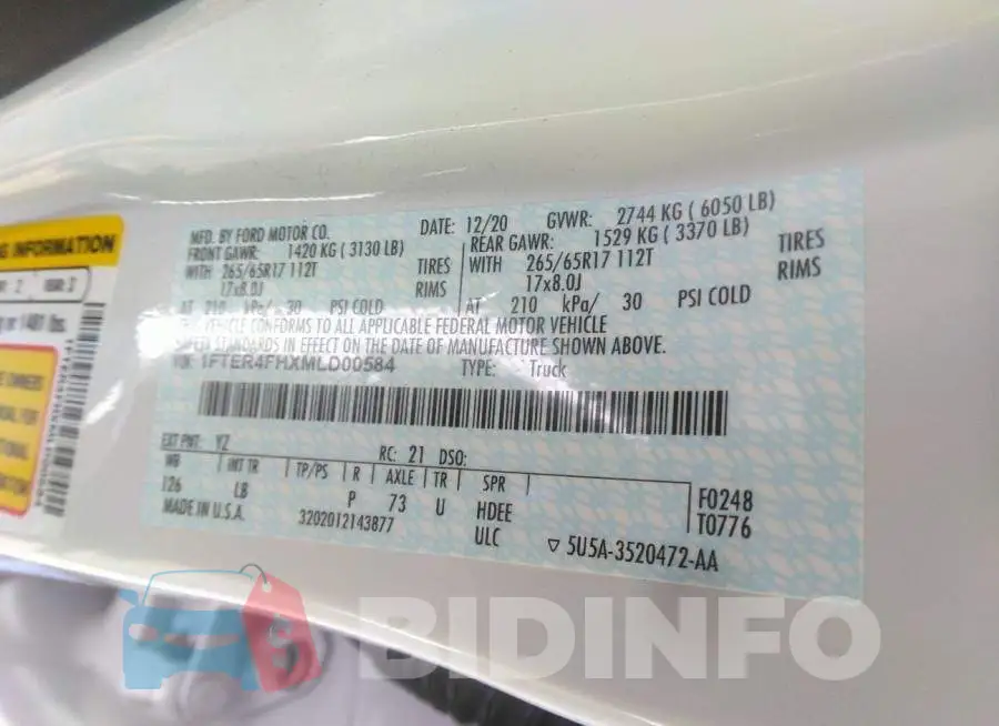 1FTER4FHXMLD00584 Photo# 9
