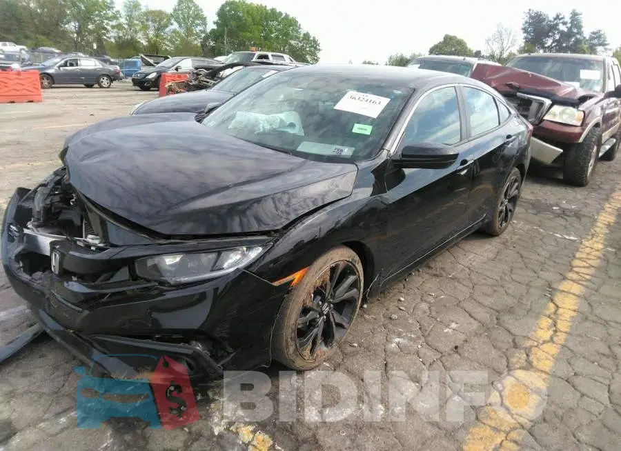 2HGFC2F83KH571668 Photo# 2