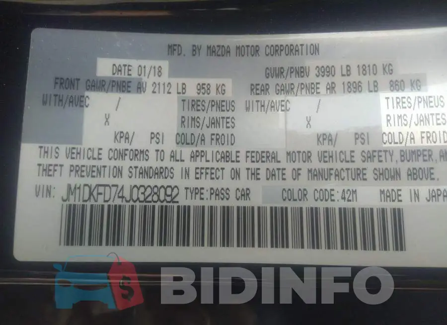JM1DKFD74J0328092 Photo# 9